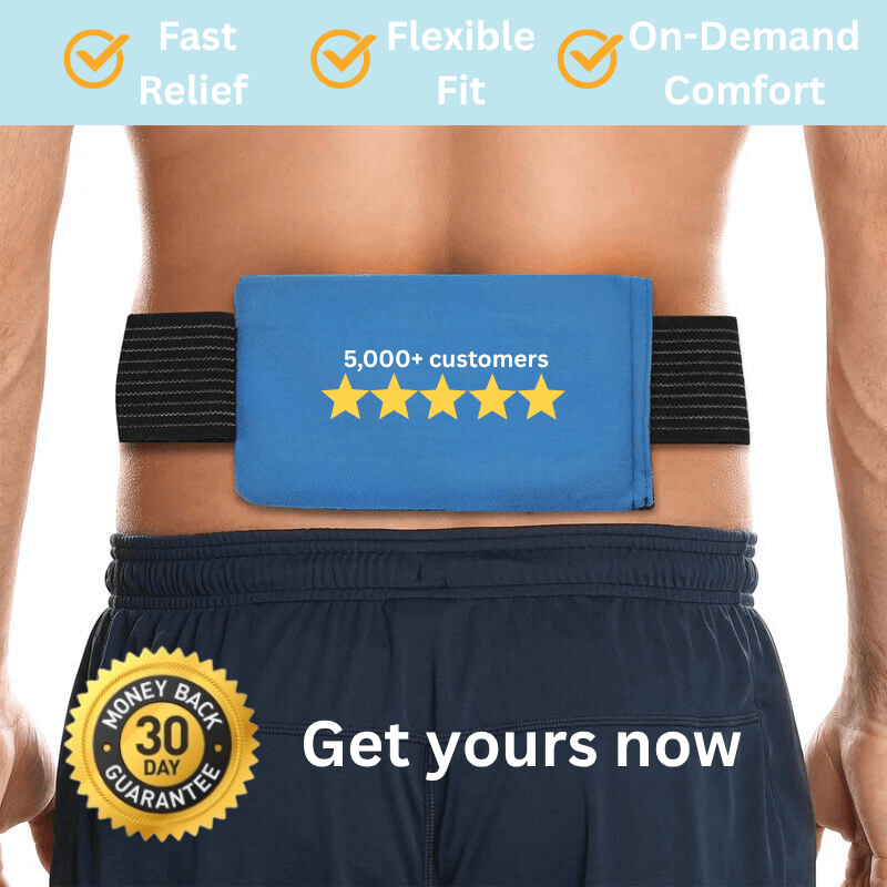 BePainFree™ Reusable Hot/Cold Gel Compress Wrap