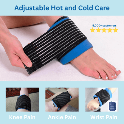 BePainFree™ Reusable Hot/Cold Gel Compress Wrap