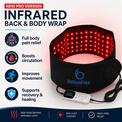 BePainFree™ Premium Infrared Therapy Back & Body Wrap